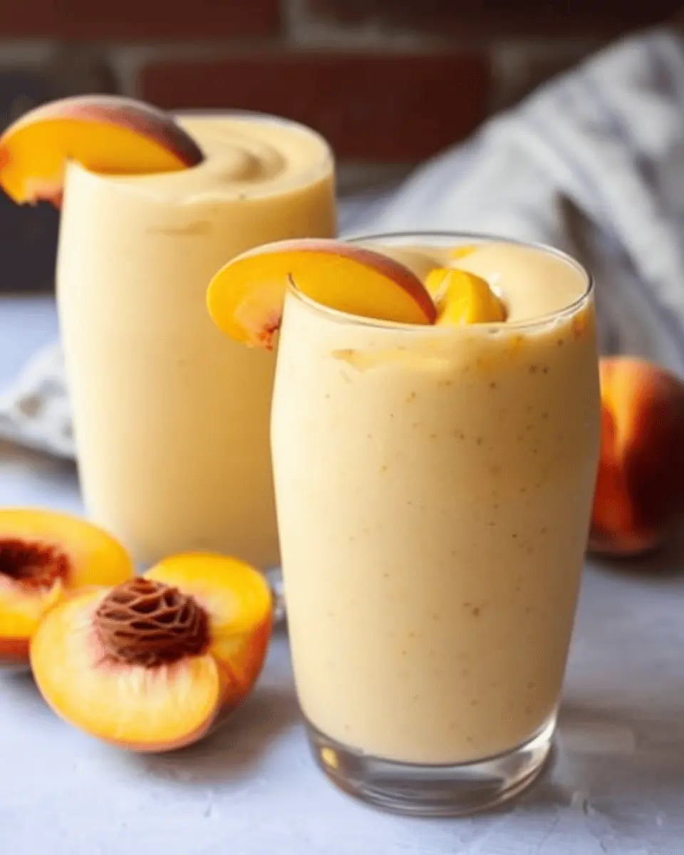 Peach and Banana Smoothie: Easy Recipe for a Healthy Treat