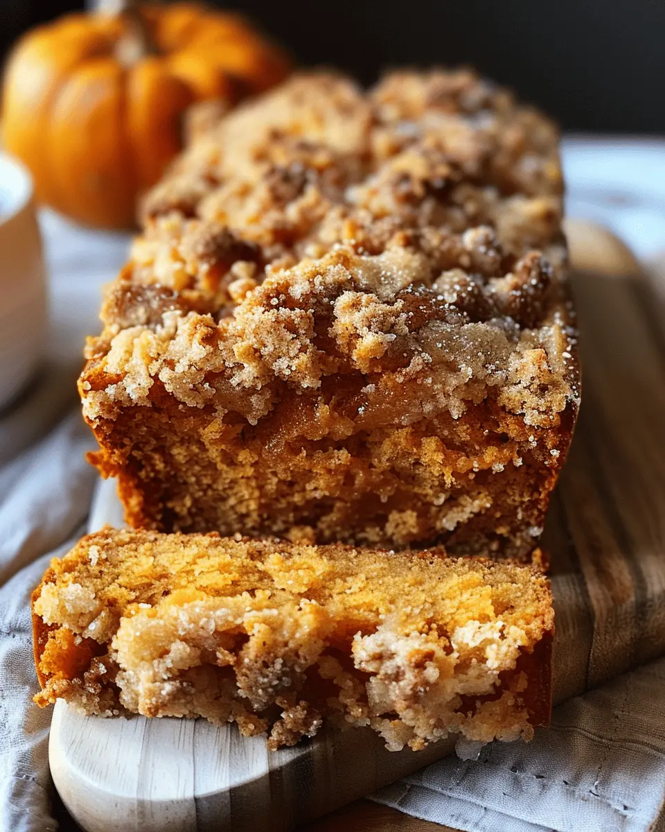 Streusel-Topped Pumpkin Loaf: The Best Homemade Delight