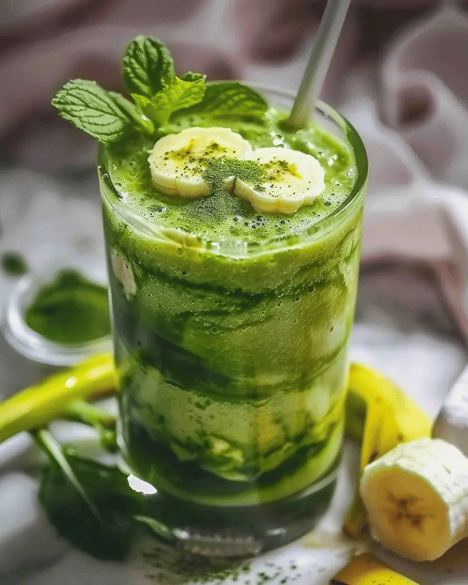 Matcha Banana Smoothie: Easy, Healthy, and Refreshing Treat
