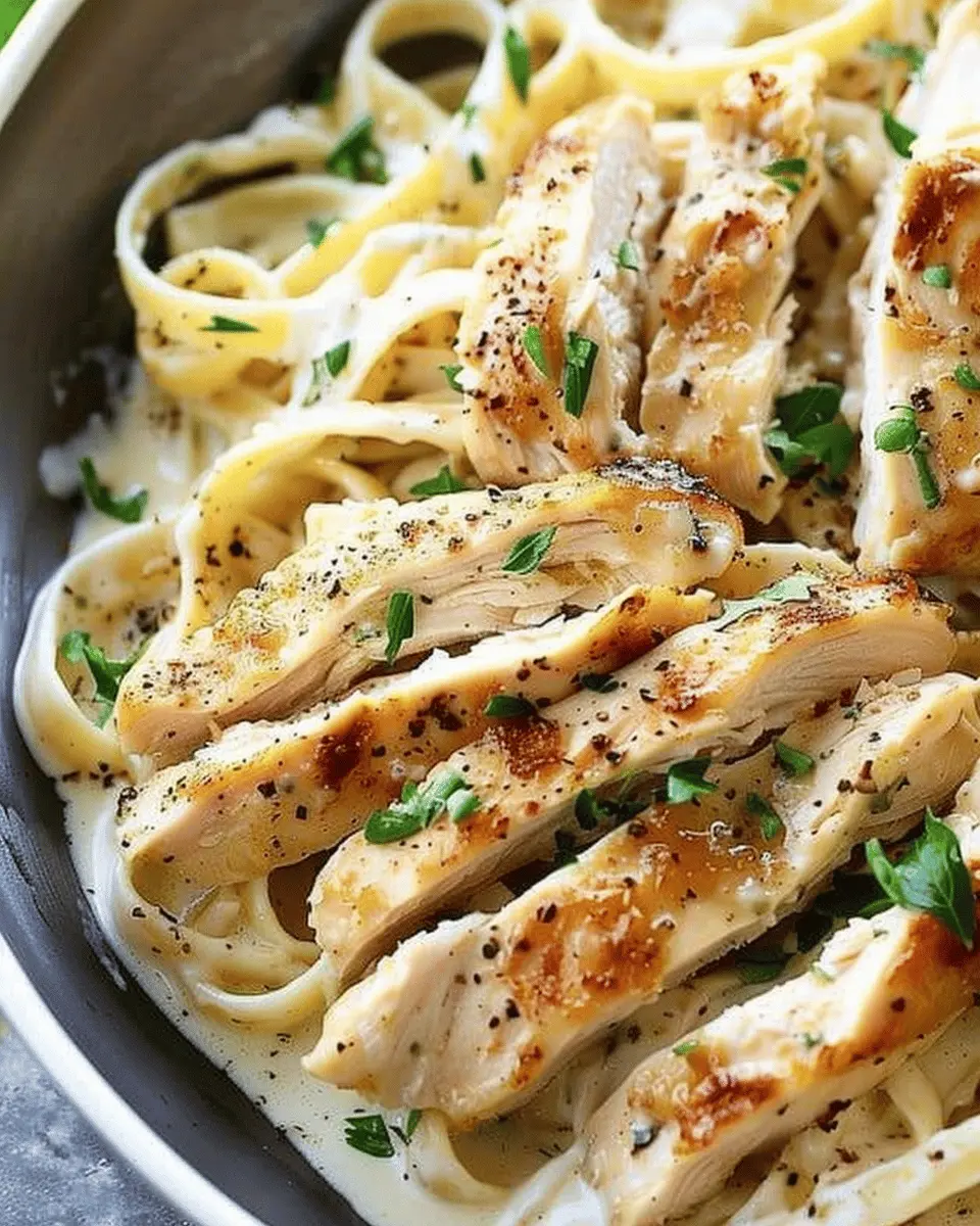 Chicken Alfredo Recipe: Indulgent Comfort Food with Turkey Bacon