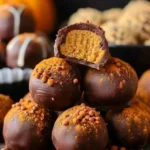Pumpkin Cheesecake Truffles