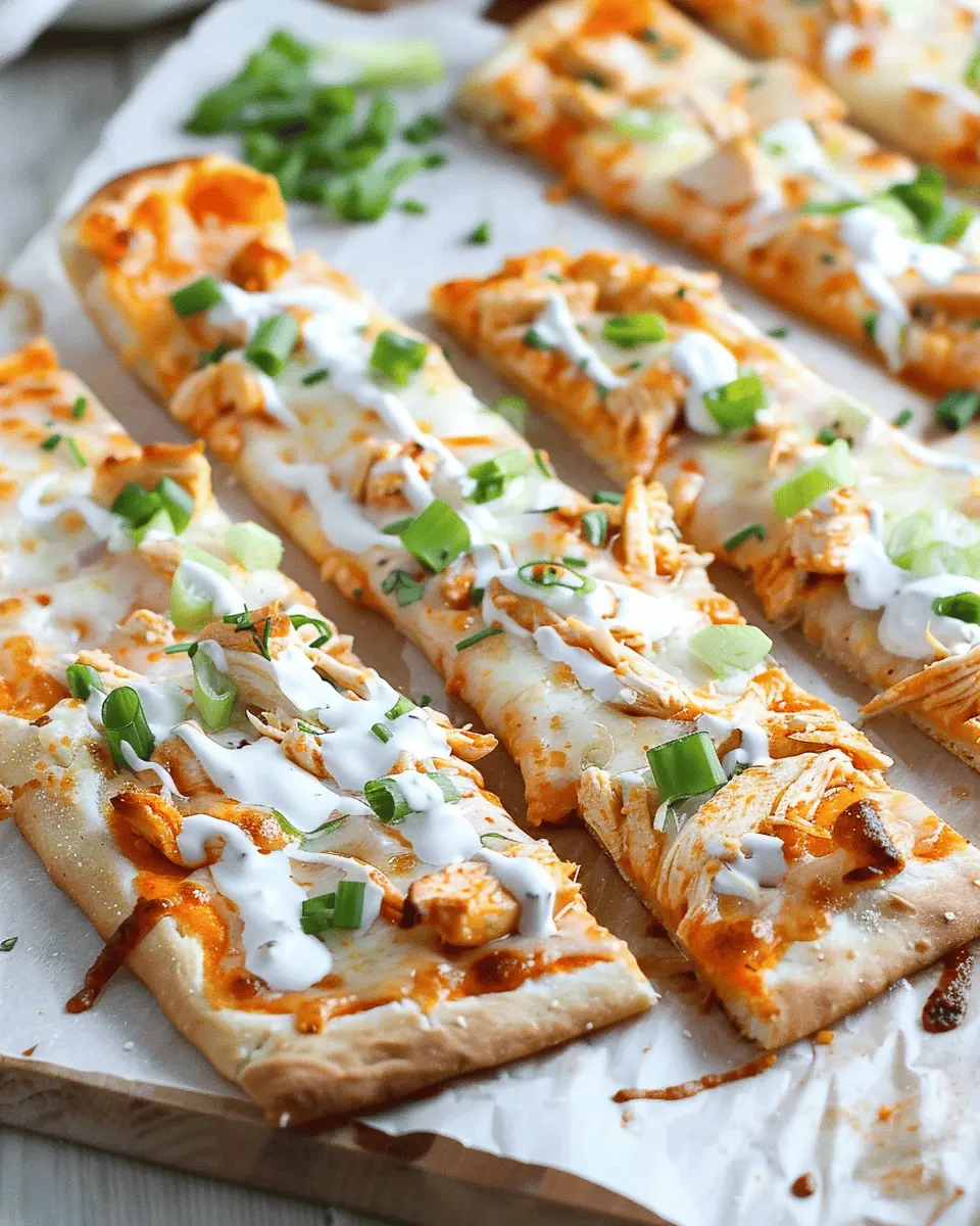 Buffalo Chicken Flatbread: The Best Easy Recipe for Food Lovers