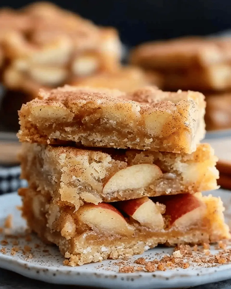 Apple Snickerdoodle Bars: The Best Cozy Fall Treat for Everyone