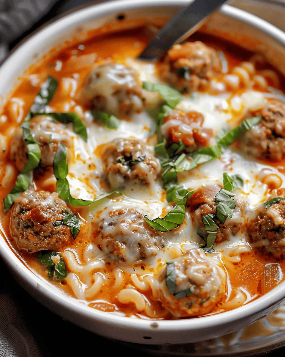 Creamy Italian Meatball Soup That’s Comforting and Easy to Make