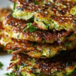 21-Minute Crispy Zucchini Fritters Recipe That Wow