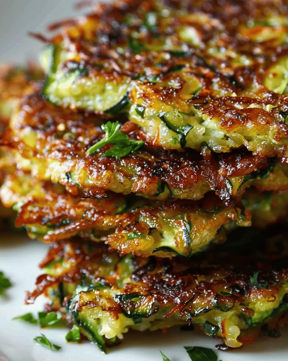 21-Minute Crispy Zucchini Fritters Recipe That Will Impress You