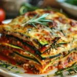 Zucchini Lasagna Recipe (Adaptable for Vegans)