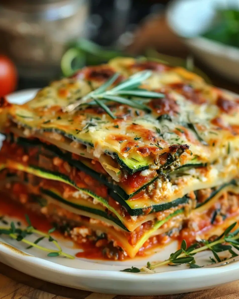 Zucchini Lasagna Recipe: Easy and Adaptable for Vegan Delight
