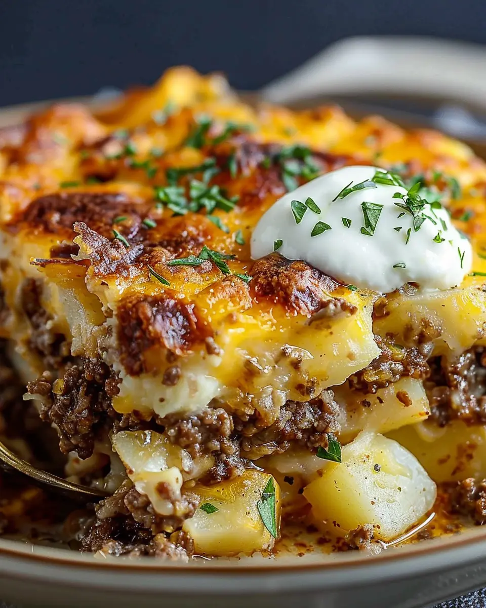 Ground Beef and Potatoes Casserole: Easy Comfort Food for All