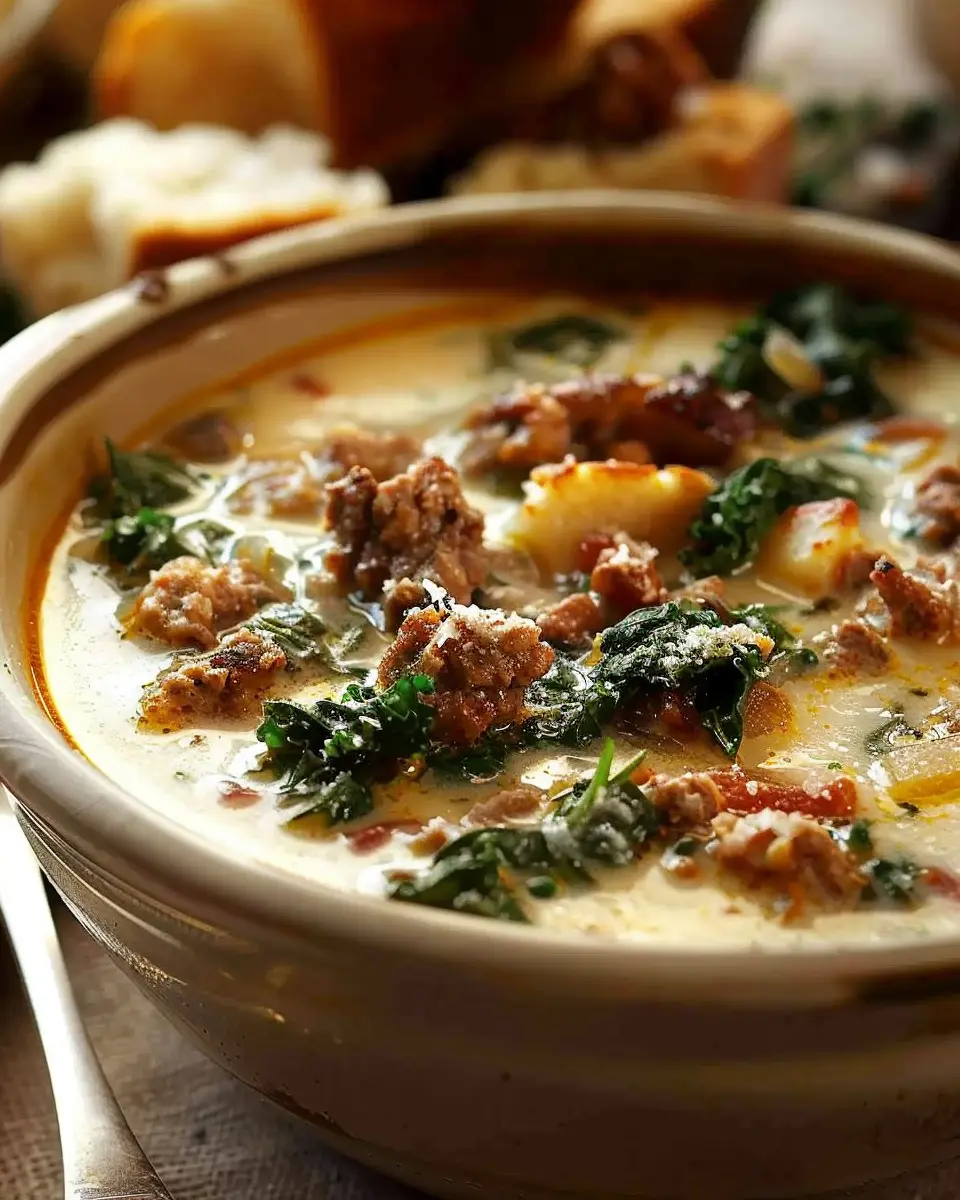 Zuppa Toscana Recipe: Indulgent Italian Comfort with Turkey Bacon