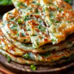 Crispy Chinese Scallion Pancakes (Cong You Bing)