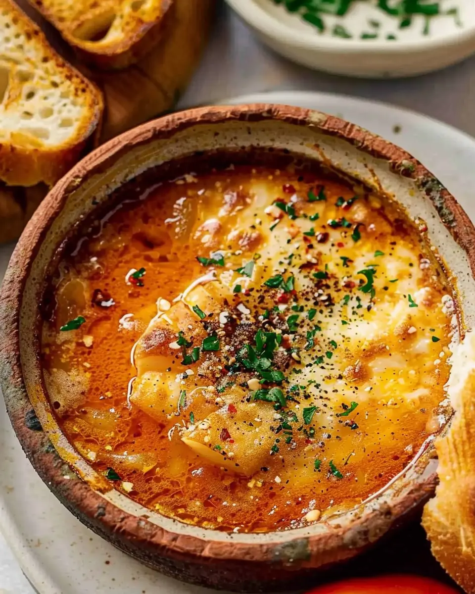 Sopa de Ajo: Easy Spanish Garlic Soup with Turkey Bacon Delight