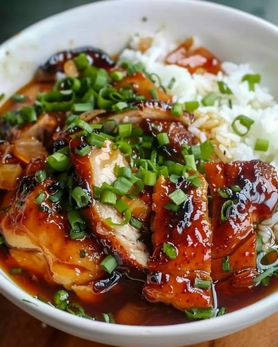 Caramelised Soy Chicken: The Best Garlic Ginger Broth Recipe