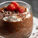 High Protein Chocolate Chia Pudding (Vegan + Meal Prep Friendly)