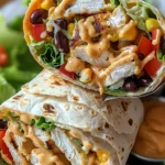 Chipotle Ranch Grilled Chicken Burrito