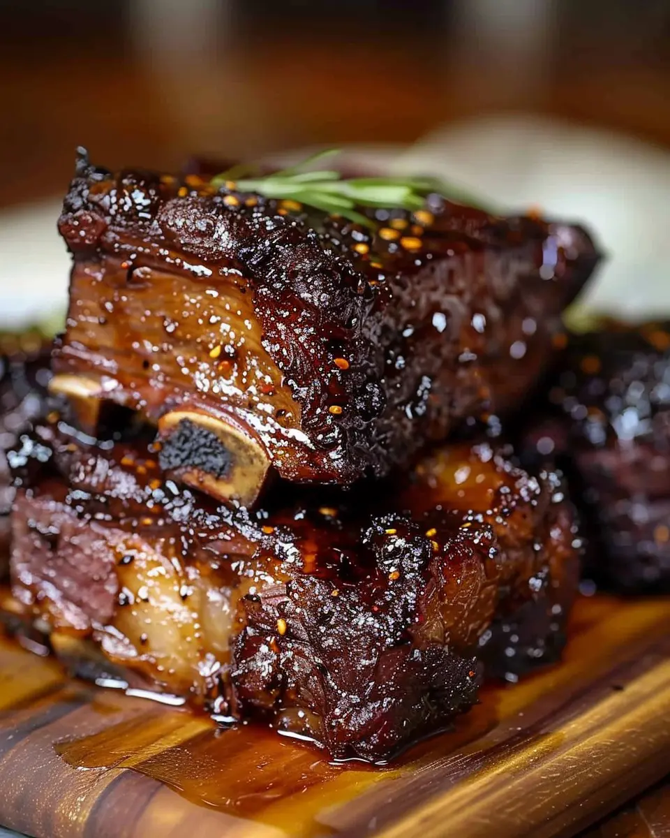 Caramelized Slow Roast Asian Beef Short Rib: Indulge in Umami Bliss