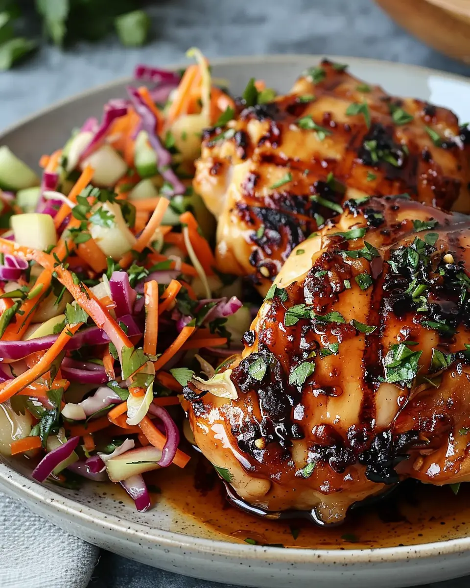 Why Sticky Apple Cider Chicken with Crisp Autumn Slaw Shines Effortlessly