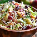 CRANBERRY APPLE COLESLAW