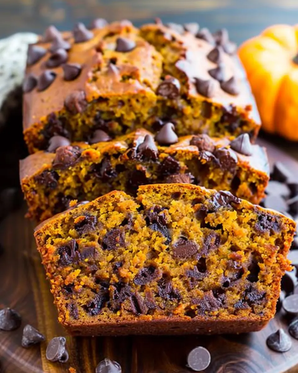Best Chocolate Chip Pumpkin Bread Recipe That Will Delight You + VIDEO
