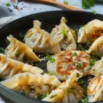 One Pan Dumpling Dinner