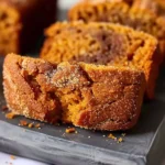 Simple Mini Pumpkin Bread with Cinnamon Swirl