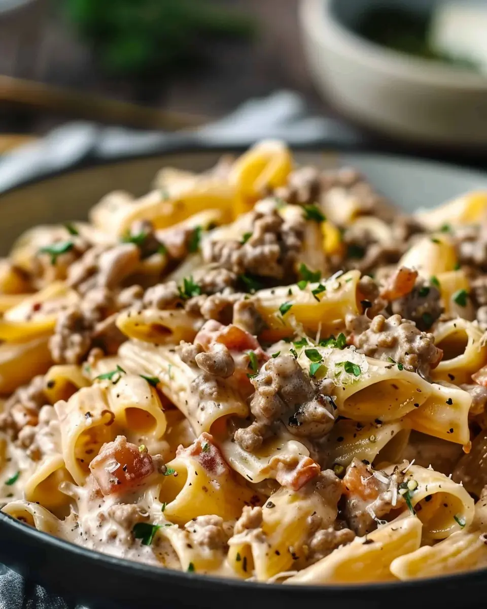 High Protein Creamy Beef Pasta: Easy Recipe for Quick Dinners