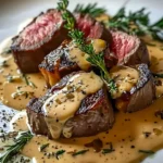 Irresistible French Seared Steak with Cognac Cream Sauce Delight