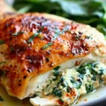 Spinach Stuffed Chicken