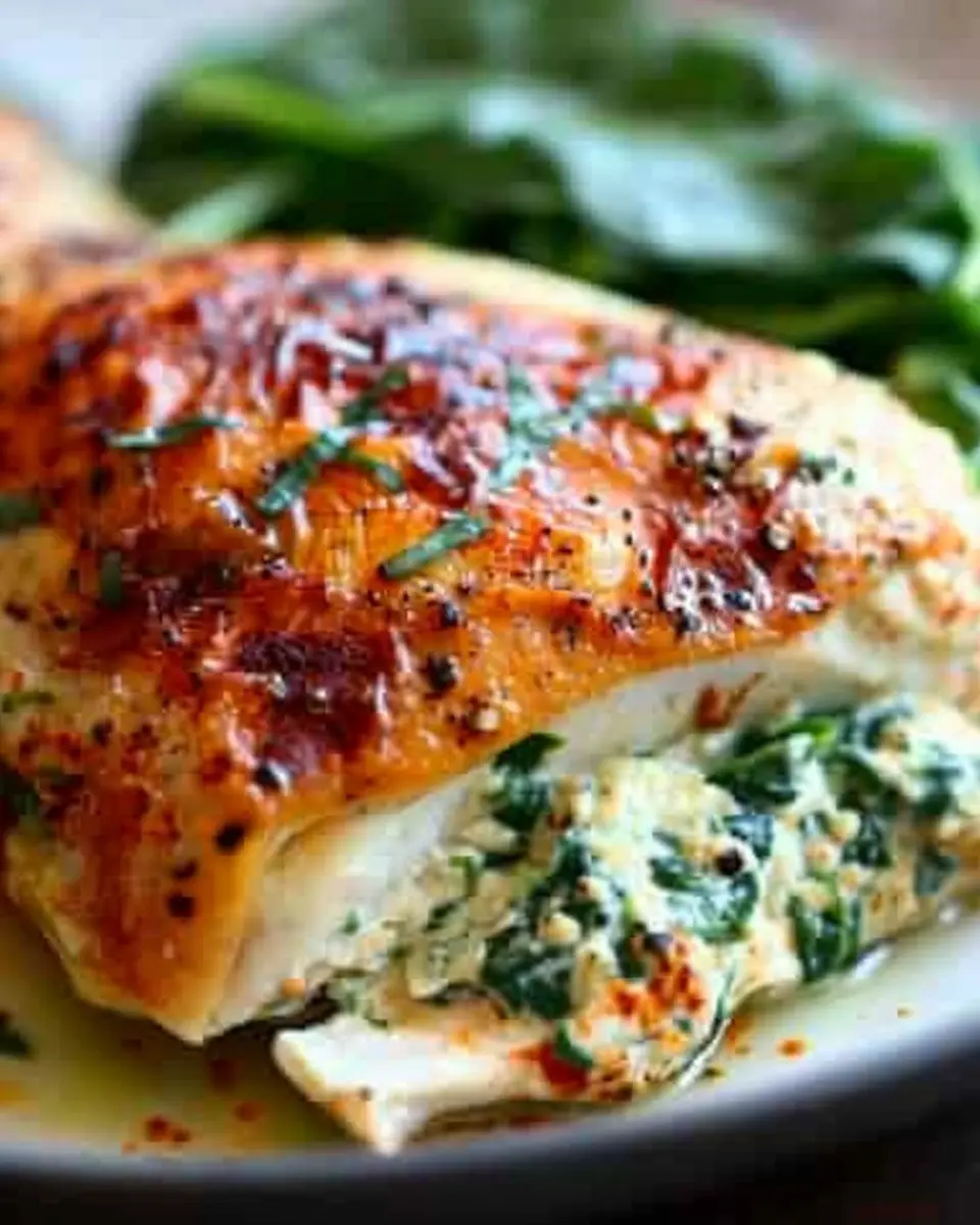 Spinach Stuffed Chicken: Easy Recipe for a Delicious Dinner