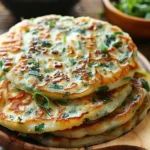 Crispy Chinese Scallion Pancakes (Cong You Bing)