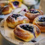 Wild Blueberry Ricotta Sweet Buns