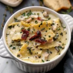 Creamy White Chicken Lasagna Soup