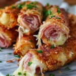 Keto Crispy Reuben Roll-Ups