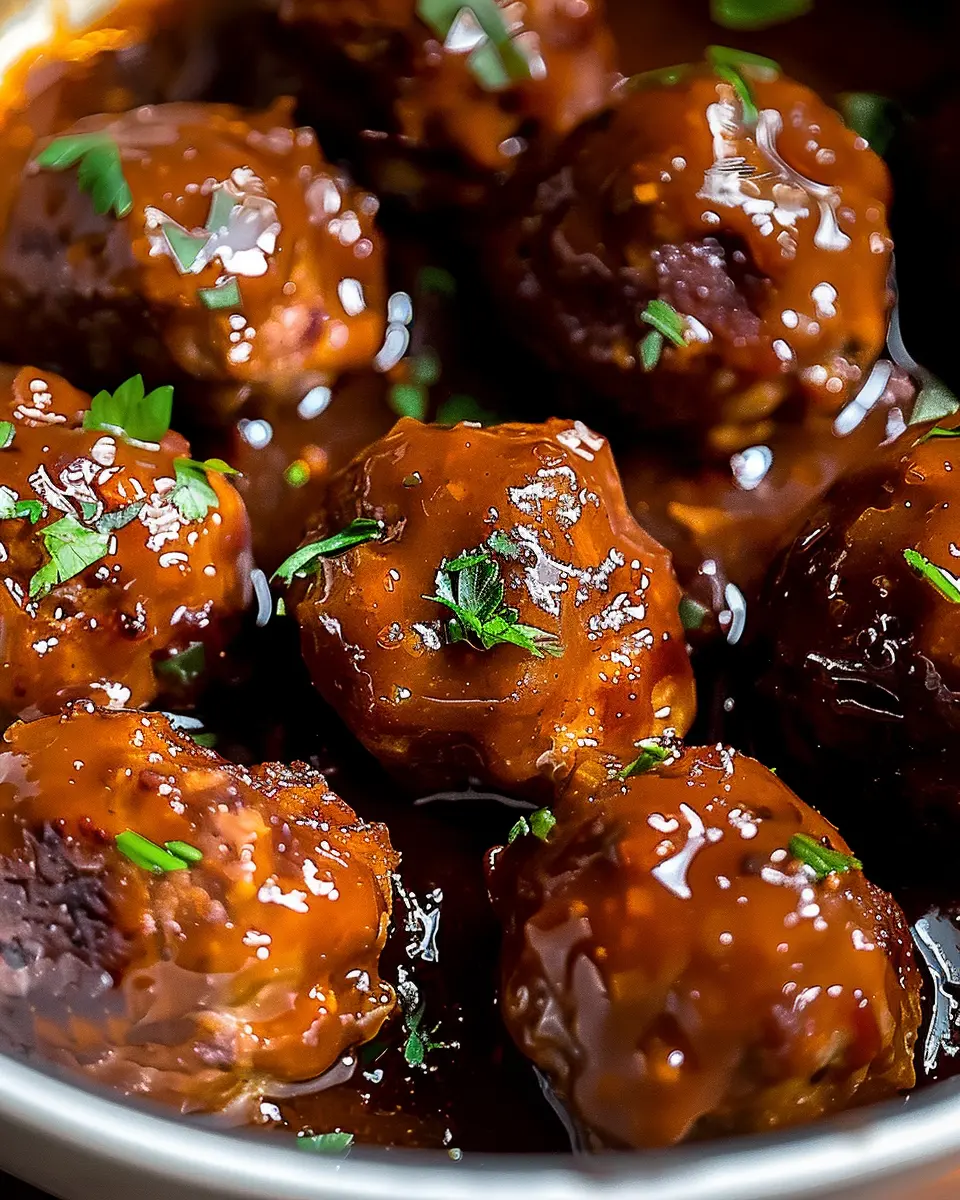 Braised Meatballs Recipe: Irresistible Meatballs in Savory Gravy