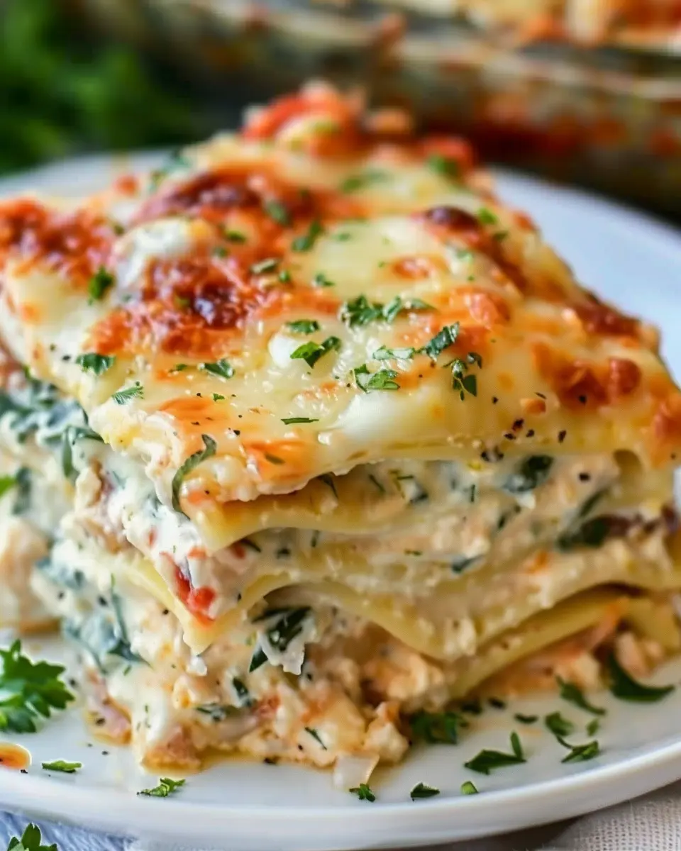 Chicken Lasagna Recipe: Easy Comfort Food with Turkey Bacon and Chicken Ham Video