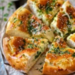 Korean Cream Cheese Garlic Bread
