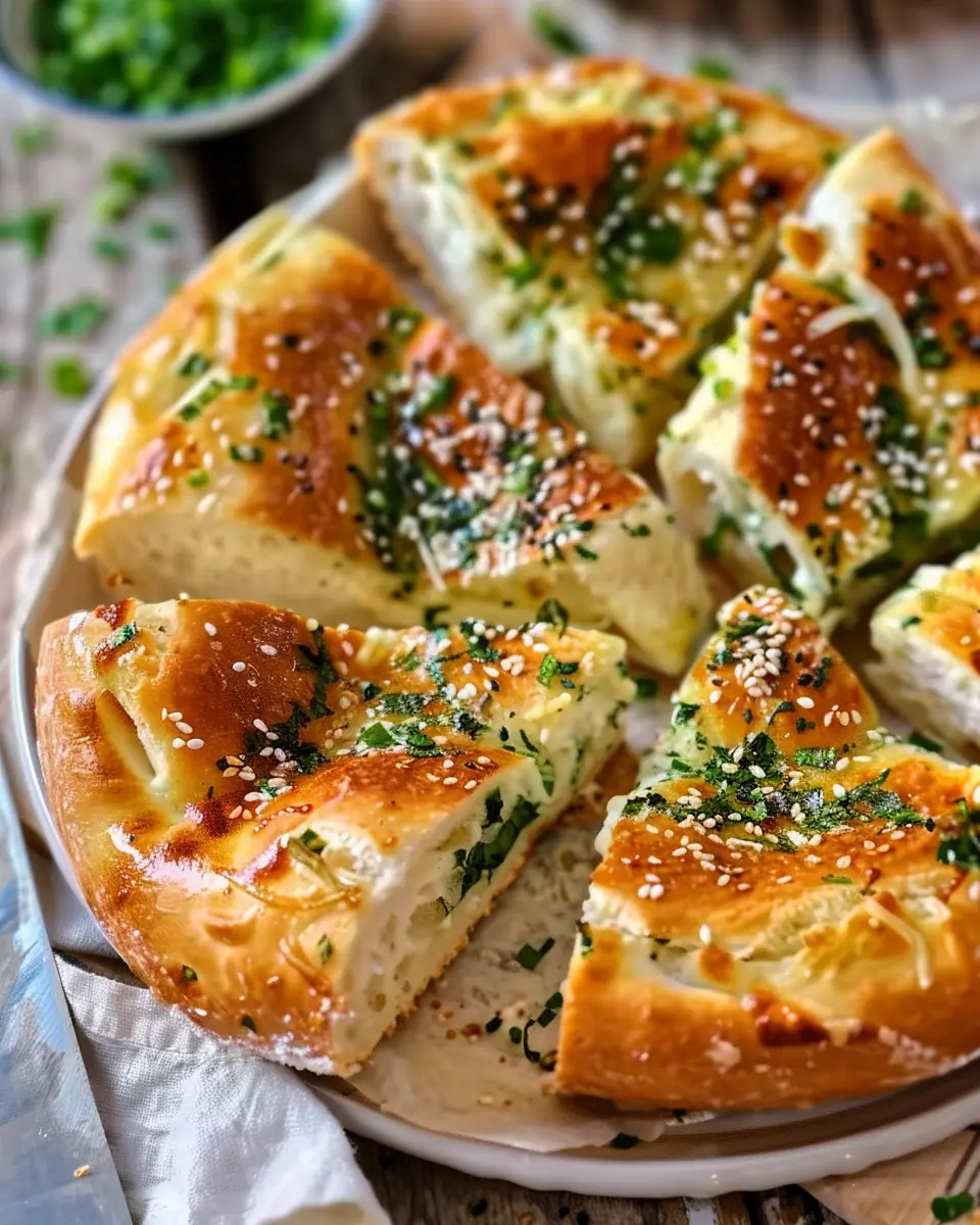Korean Cream Cheese Garlic Bread: An Indulgent Homemade Delight