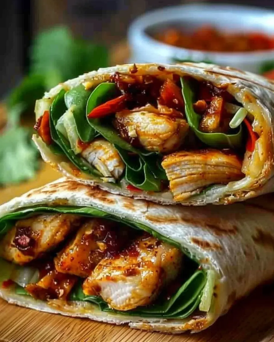 Sweet Chili Chicken Wraps: Easy Flavor-Packed Lunch Ideas