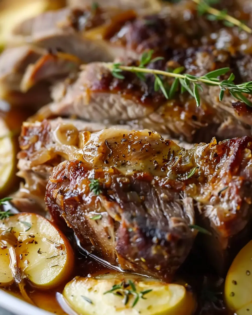 Tender Apple Cider Pork Roast: The Best Comfort Food Recipe