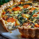 Winter Vegetable Quiche