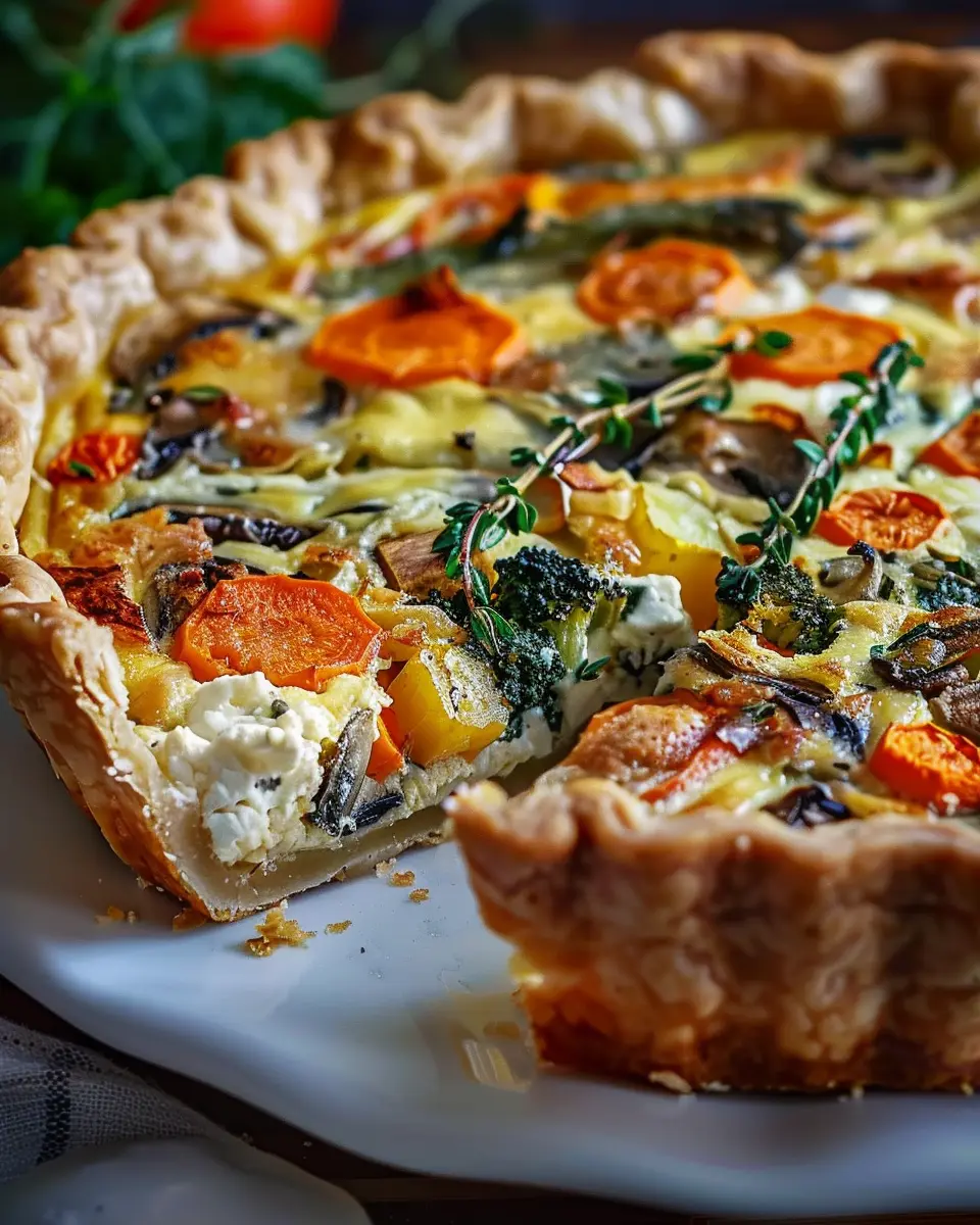 Winter Vegetable Quiche: A Cozy, Healthy Twist with Turkey Bacon