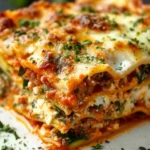High Protein Veggie Lasagna