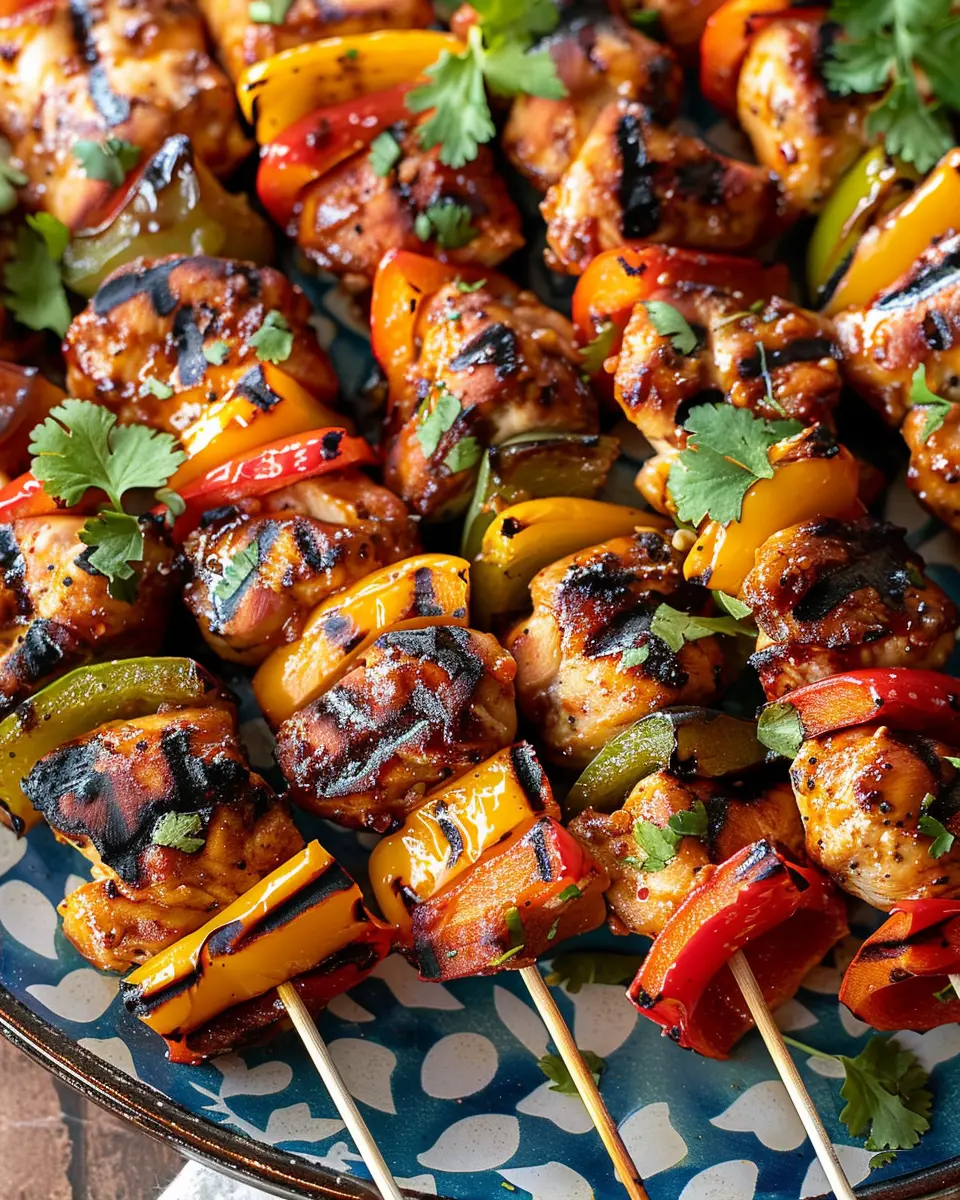 Mexican Barbecue Chicken Skewers: Juicy & Easy Grill Delight