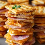 Ritz Cracker Party Sandwiches