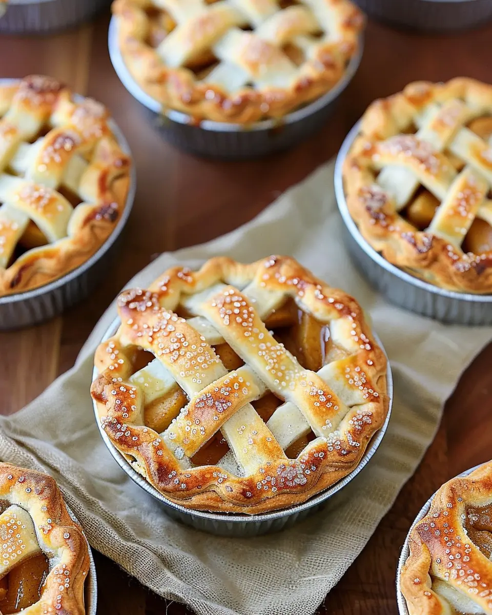 Muffin Tin Mini Apple Pies: Easy Indulgence for Home Bakers