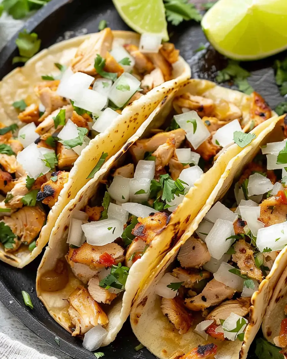 Easy Chicken Street Tacos Recipe: Juicy Flavor in Every Bite