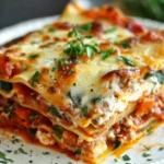 High Protein Veggie Lasagna