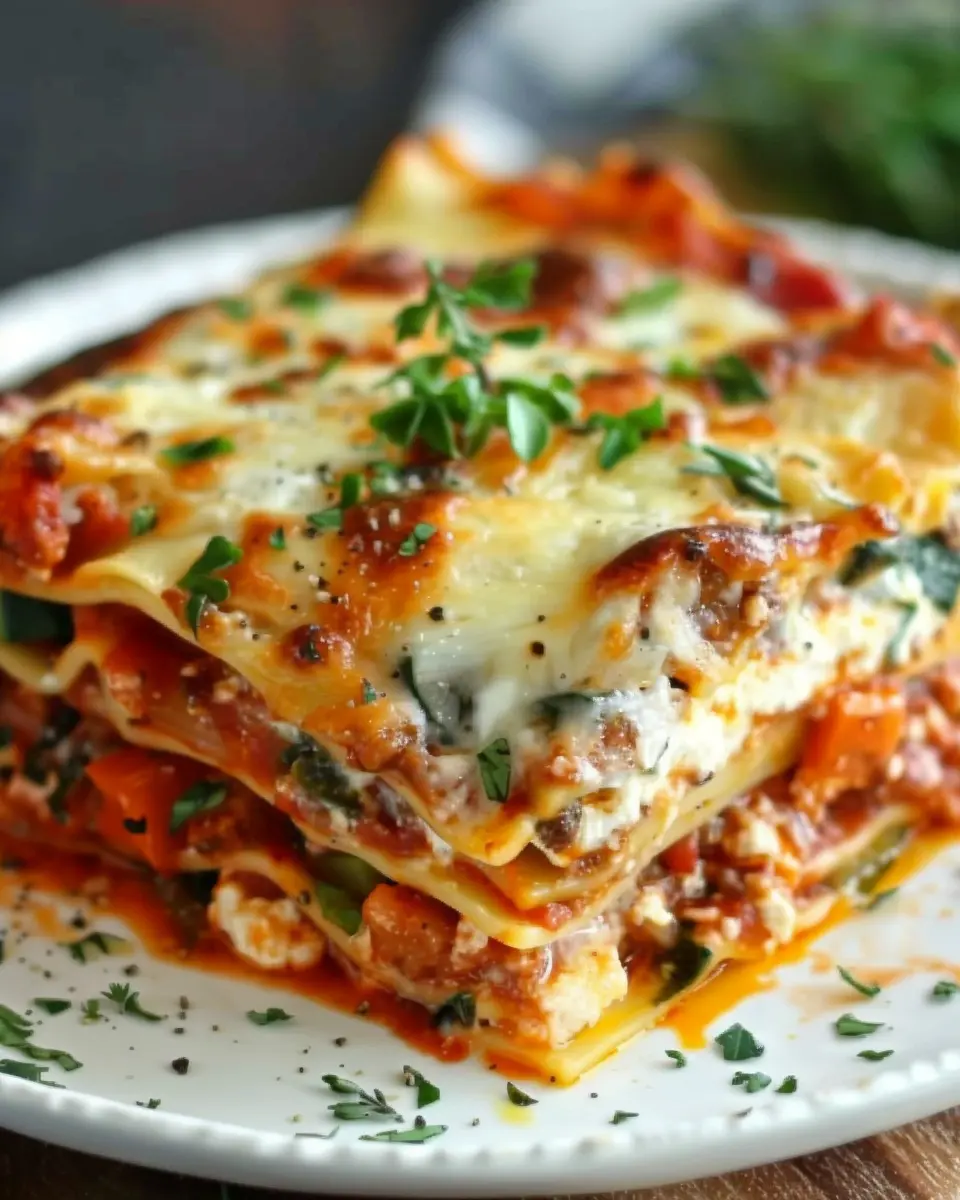 High Protein Veggie Lasagna: A Deliciously Healthy Twist