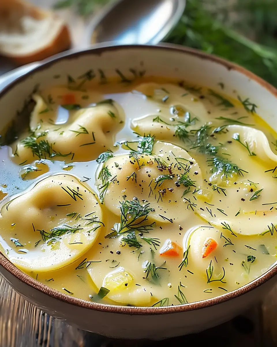 Dill Pierogi Soup: An Easy Comforting Recipe You’ll Love