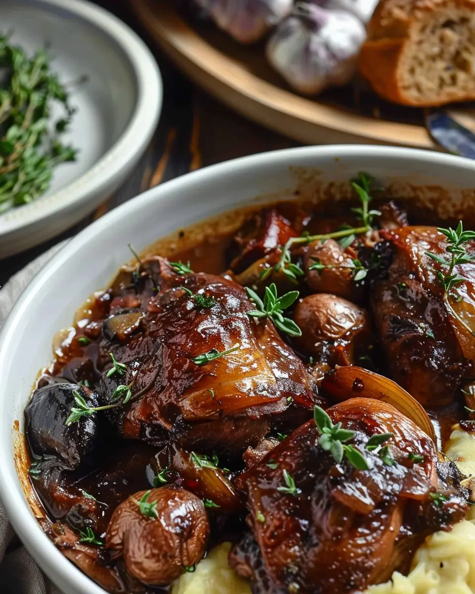 Coq au Vin Made Easy: Juicy Turkey Bacon &amp; Chicken Ham Delight